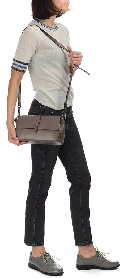 женская сумка натуральная кожа  корея