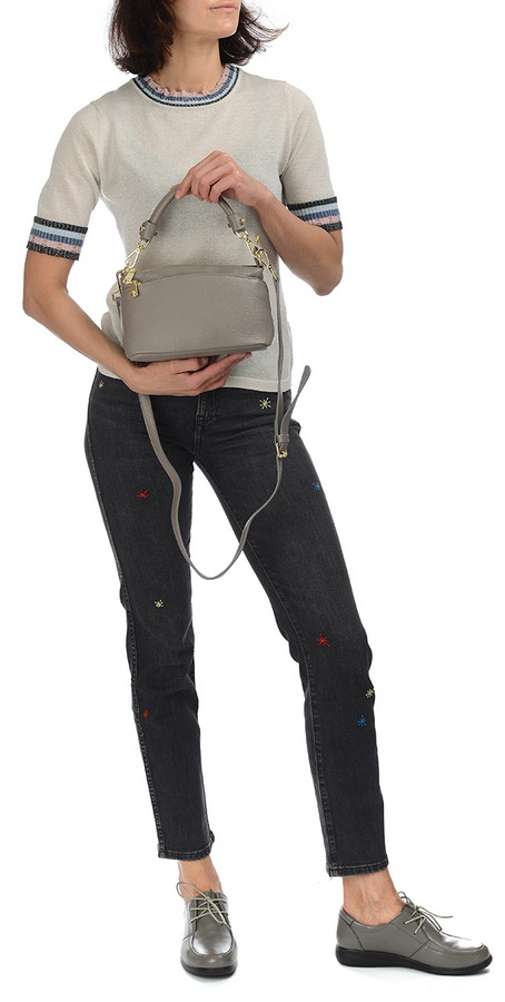 женская сумка натуральная кожа  корея