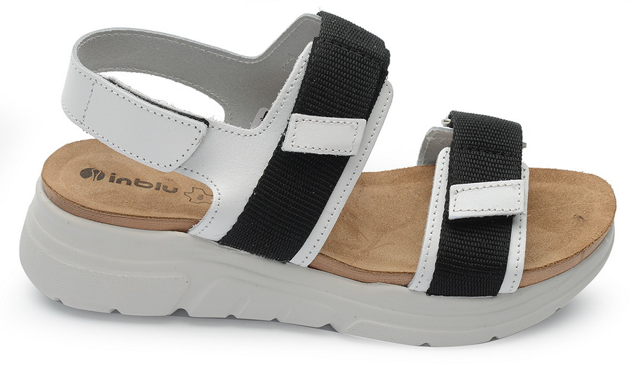 женские босоножки натуральная кожа inblu 