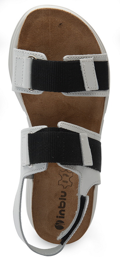 женские босоножки натуральная кожа inblu 