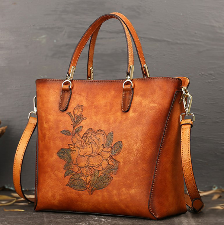 женская сумка натуральная кожа  корея