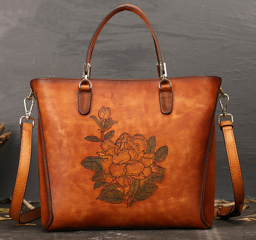 женская сумка натуральная кожа  корея