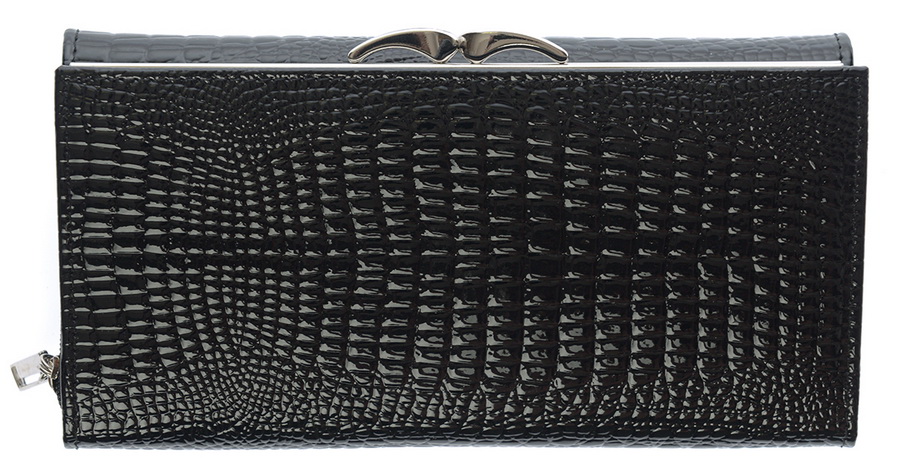 женский кошелек натуральная кожа лаковая корея