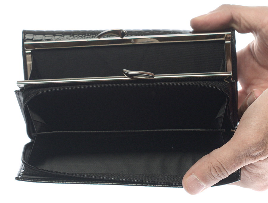 женский кошелек натуральная кожа лаковая корея