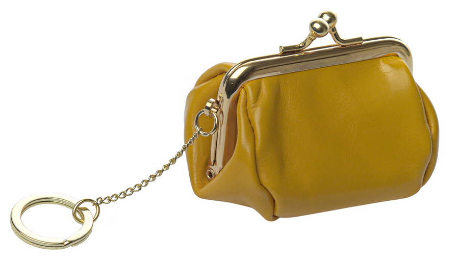 женский кошелек - мини-сумочка для мелочи натуральная кожа тайвань