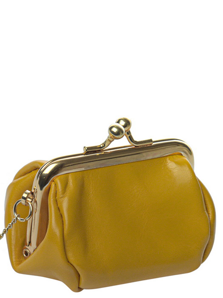 женский кошелек - мини-сумочка для мелочи натуральная кожа тайвань