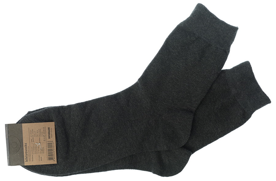 мужские носки однотонные корея