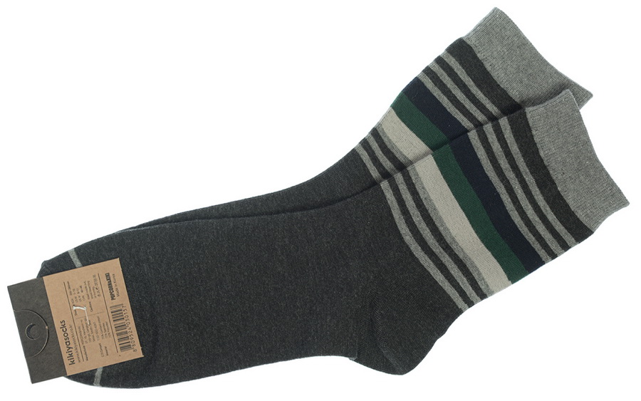 мужские носки полоски цветные корея