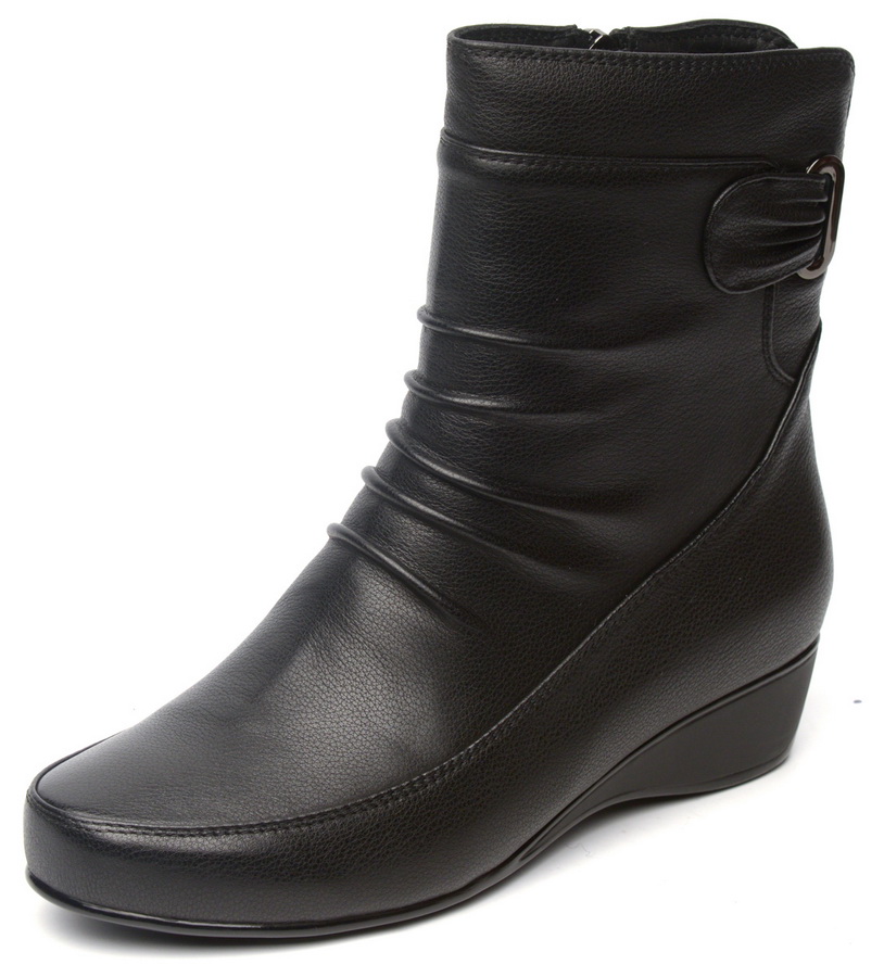 женские полусапоги натуральная кожа евромех gugu германия