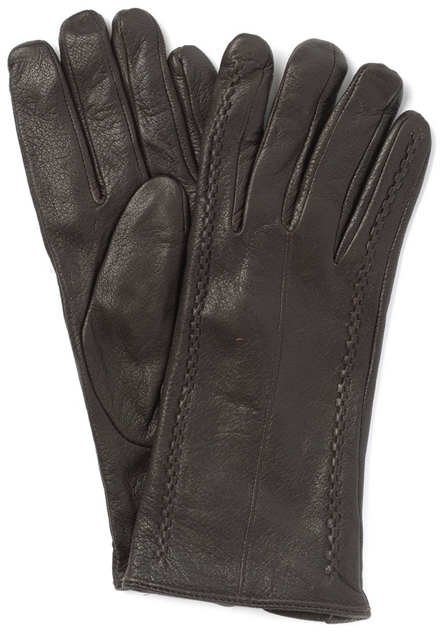 женские перчатки кожа оленя / шерсть matrix