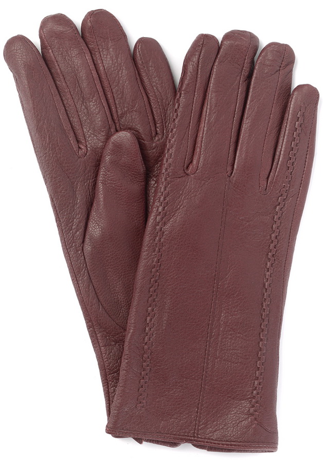 женские перчатки кожа оленя /флис matrix