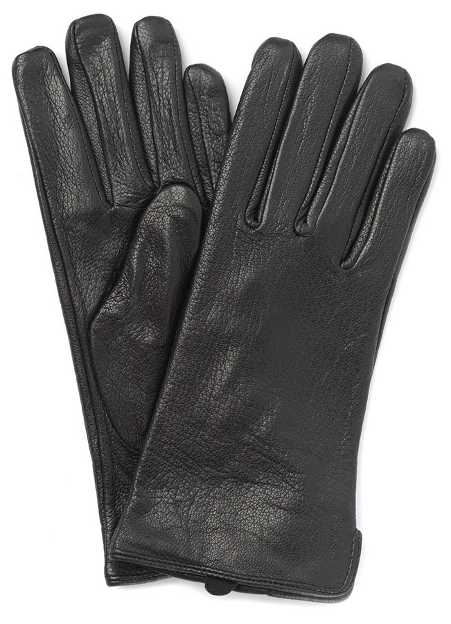 женские перчатки кожа оленя / шерсть matrix