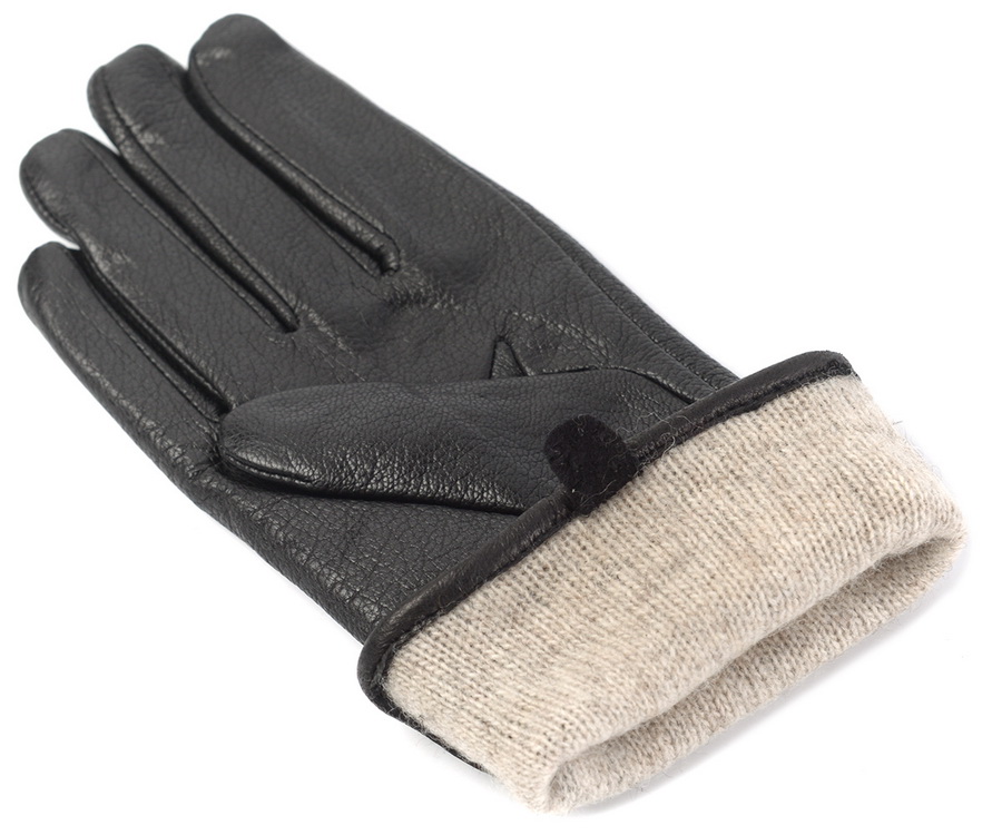 женские перчатки кожа оленя / шерсть matrix