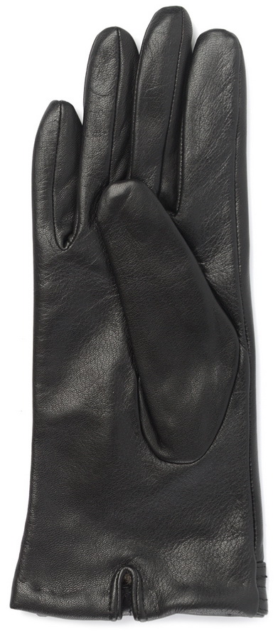 женские перчатки кожа ягненка / шерсть matrix