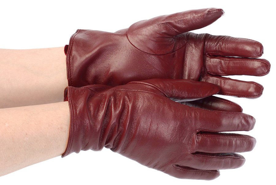 женские перчатки овечья кожа / шерсть 