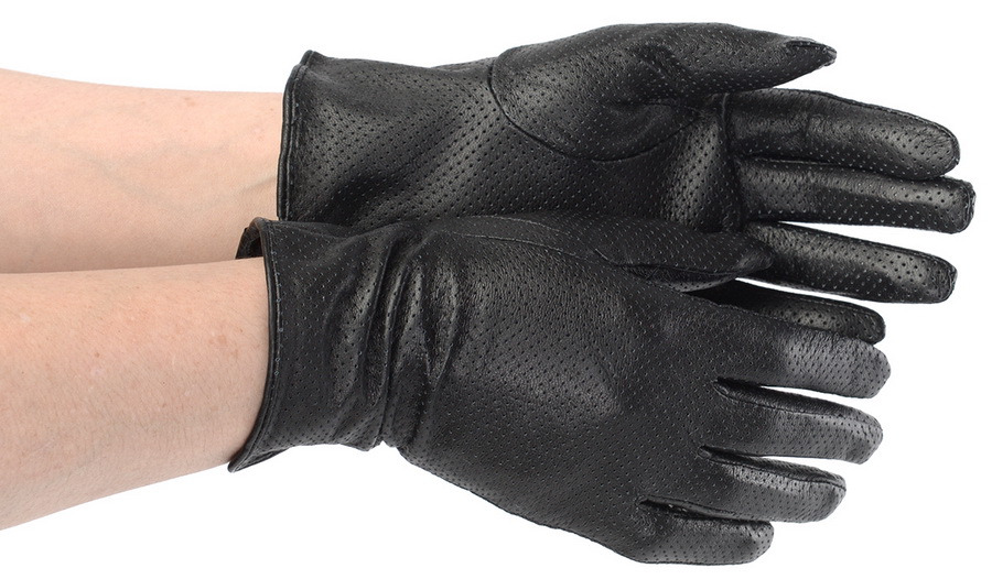 женские перчатки овечья кожа / шелк monisa