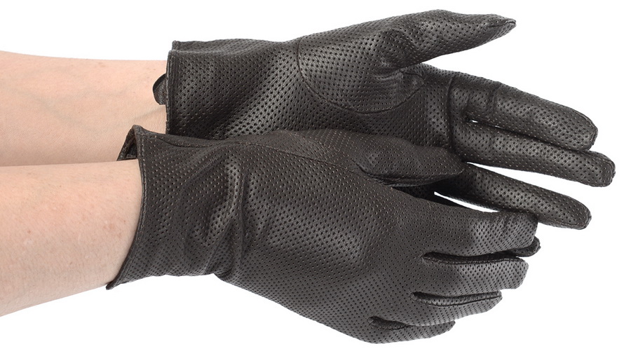 женские перчатки овечья кожа / шелк monisa