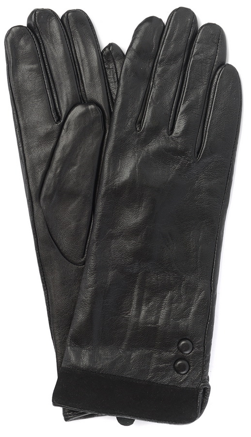 женские перчатки удлиненные овечья кожа / шерсть mimosa