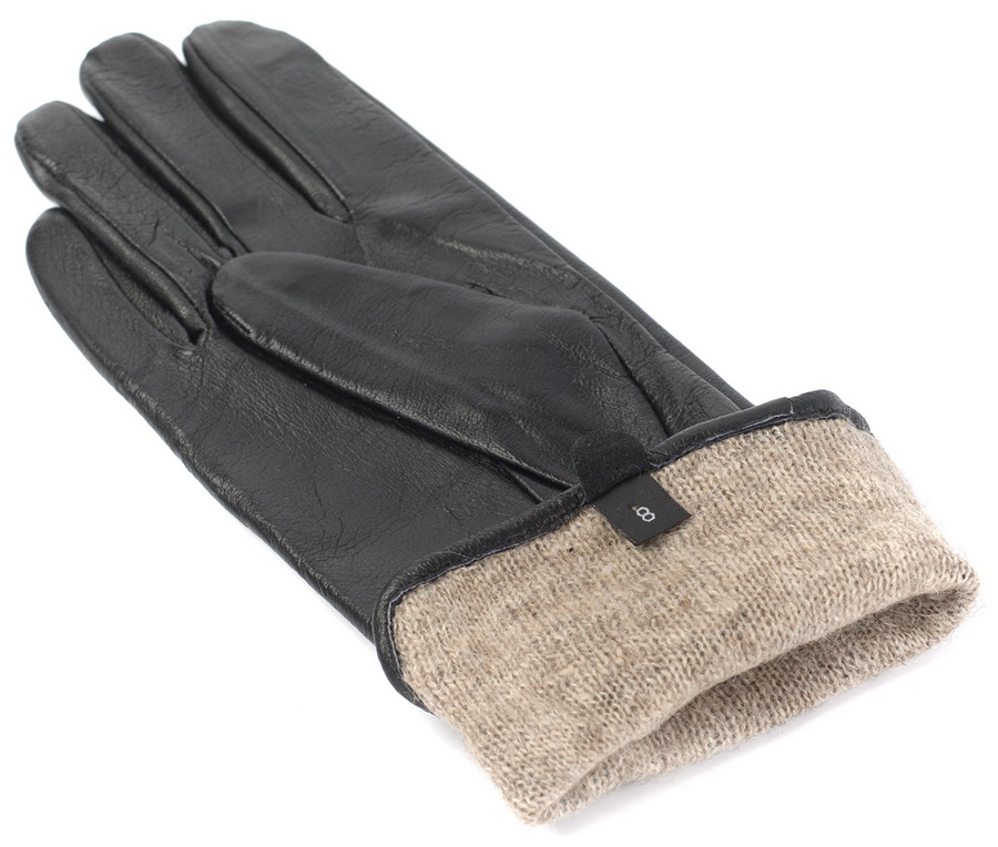 женские перчатки удлиненные овечья кожа / шерсть mimosa