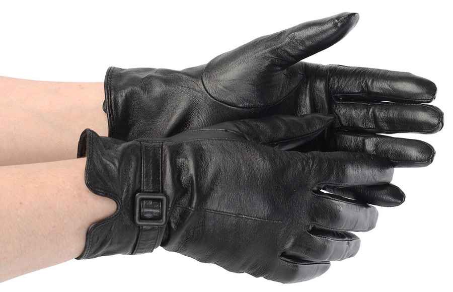 женские перчатки большой размер овечья кожа / шерсть mimosa