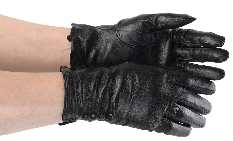 женские перчатки овечья кожа / шерсть 