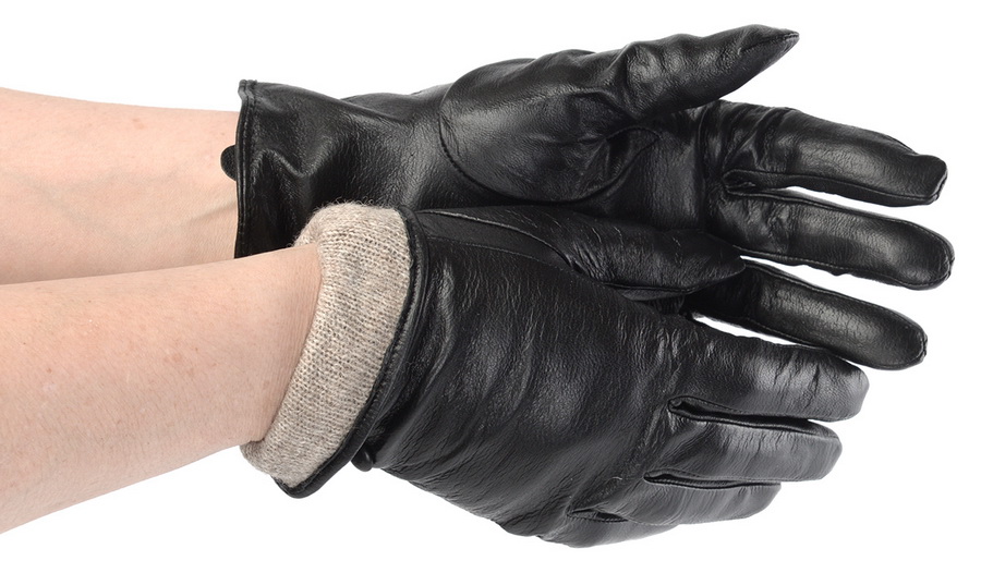 женские перчатки овечья кожа / шерсть 