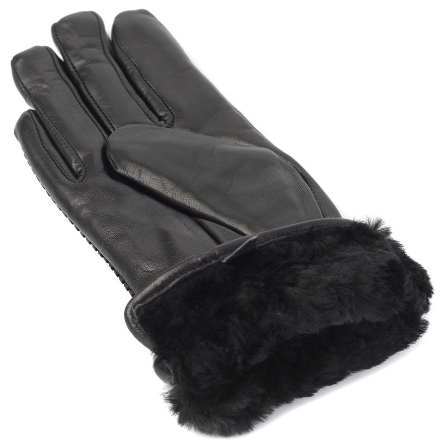 женские перчатки овечья кожа / натуральный мех pittards