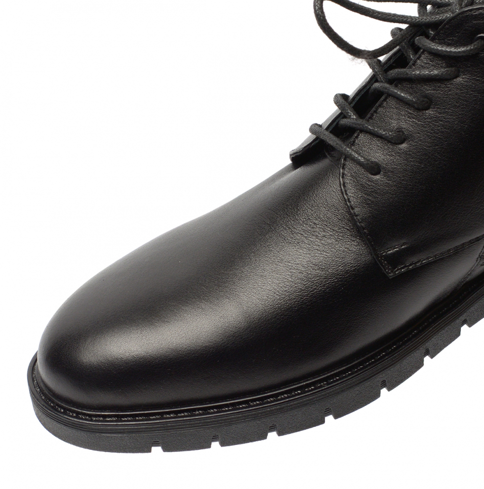 мужские ботинки натуральная кожа / натуральный мех corvetto