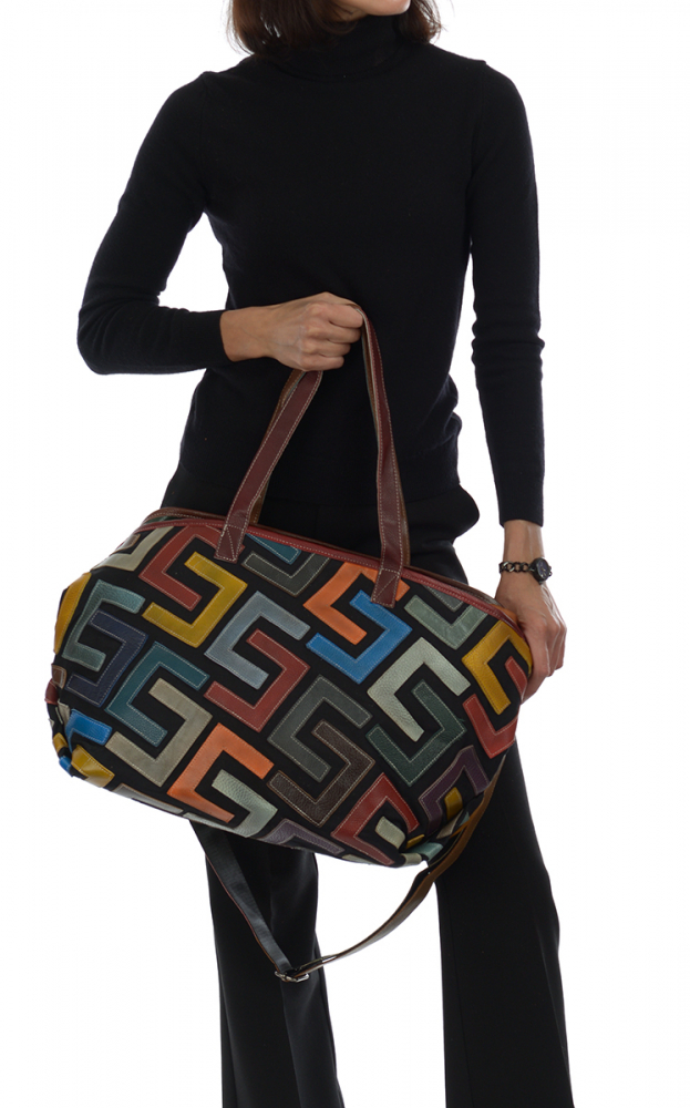 женская сумка натуральная кожа kiki lok корея