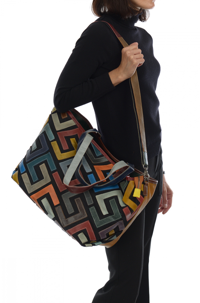 женская сумка натуральная кожа kiki lok корея