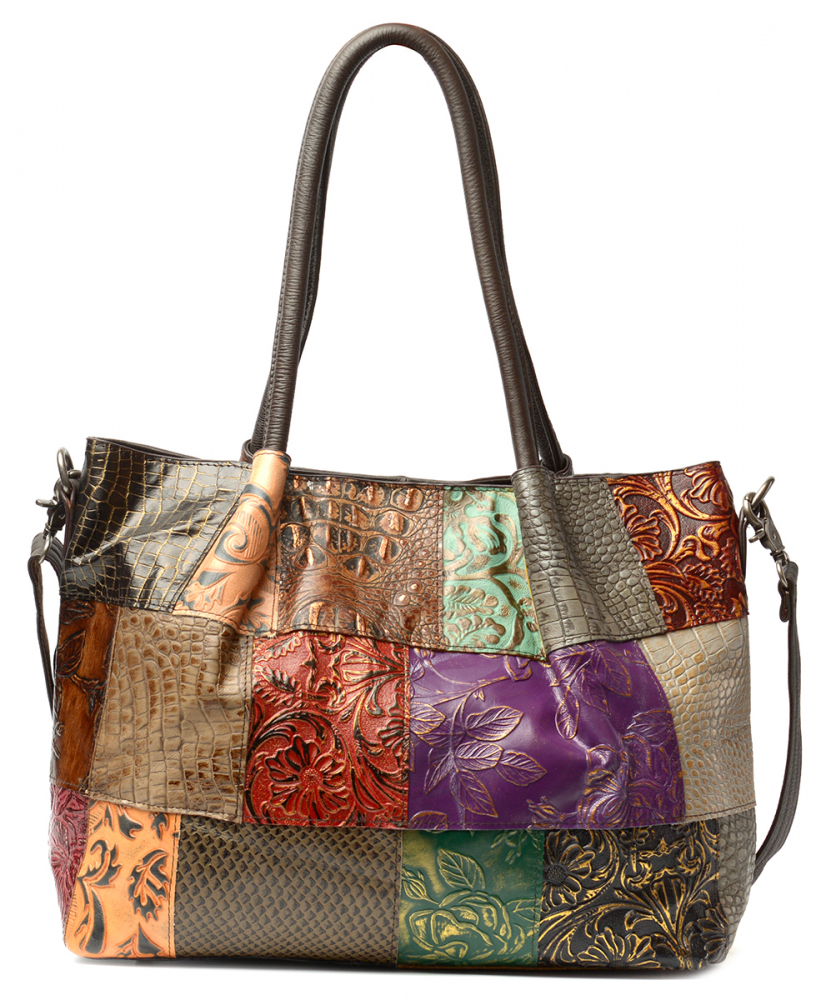 женская сумка натуральная кожа kiki lok корея