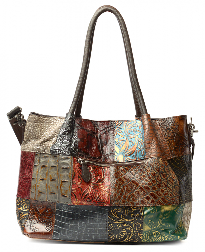 женская сумка натуральная кожа kiki lok корея