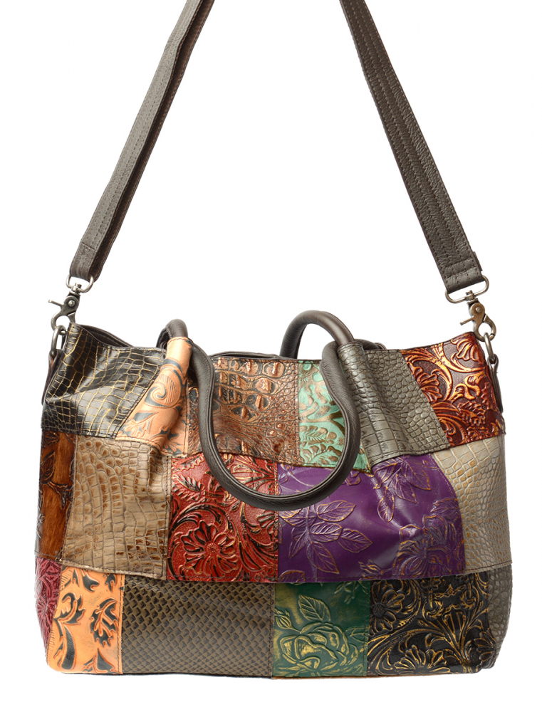 женская сумка натуральная кожа kiki lok корея