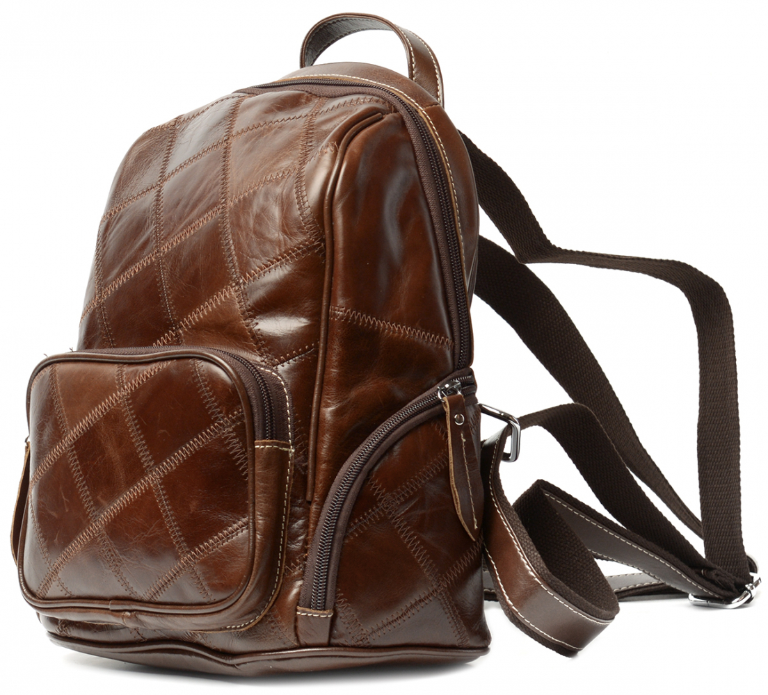 женский рюкзак натуральная кожа kiki lok корея