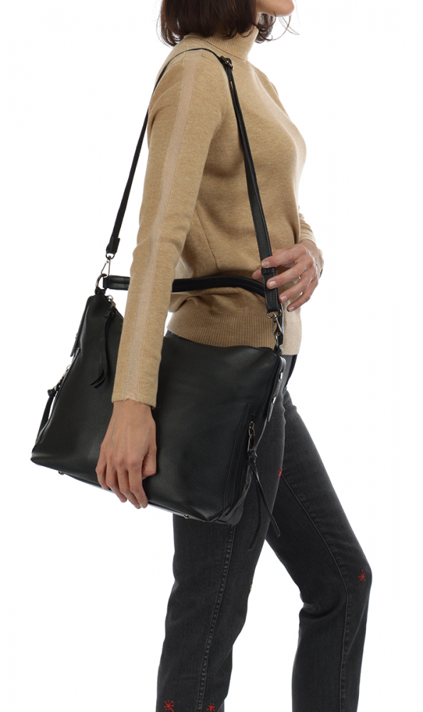 женская сумка натуральная кожа  корея