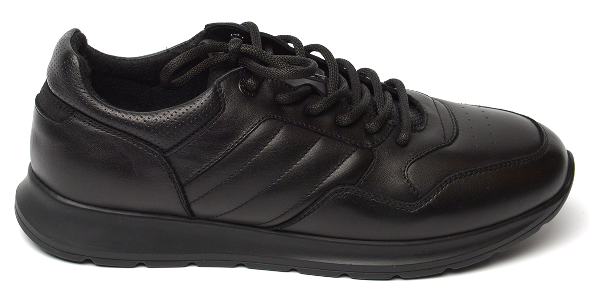 мужские полуботинки натуральная кожа / байка corvetto