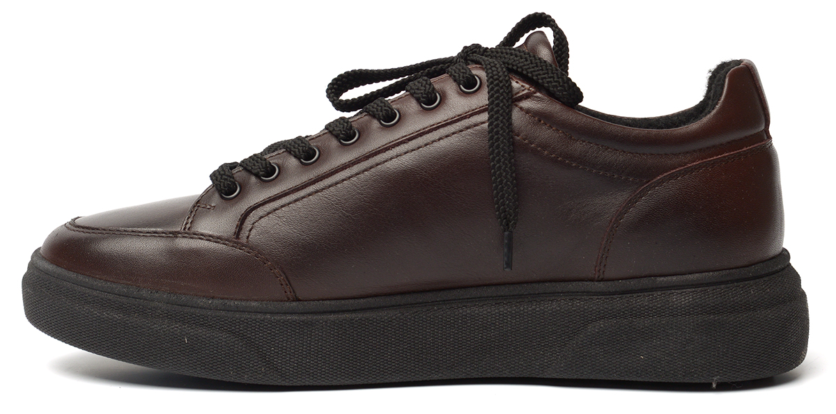 мужские полуботинки натуральная кожа / байка corvetto