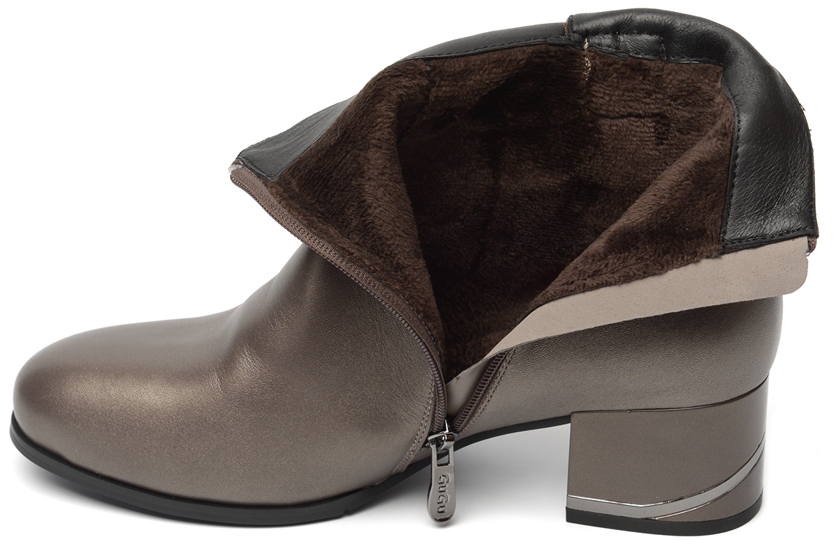 женские полусапоги натуральная кожа евромех gugu германия