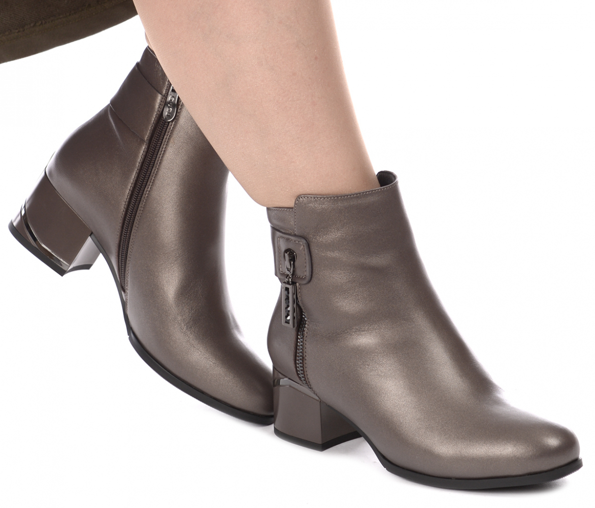 женские полусапоги натуральная кожа евромех gugu германия