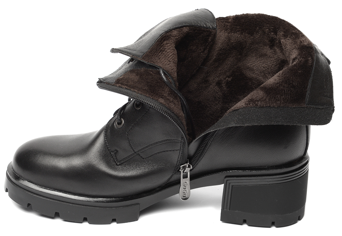 женские полусапоги натуральная кожа евромех gugu германия