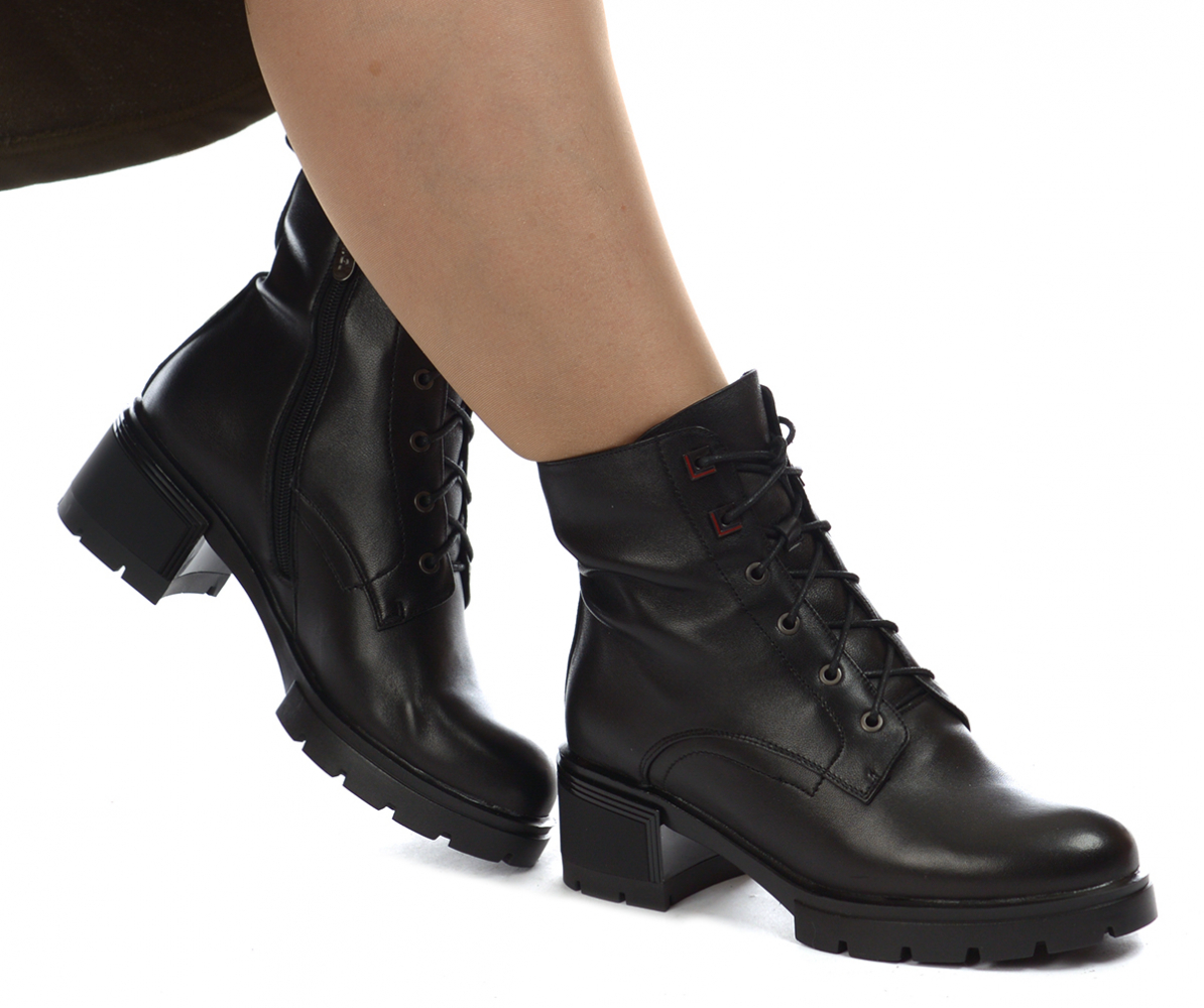 женские полусапоги натуральная кожа евромех gugu германия