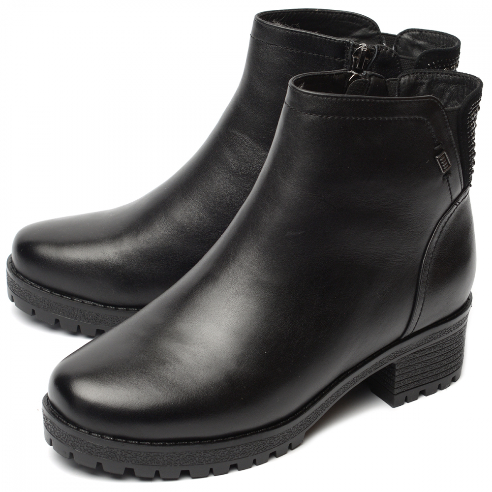 женские полусапоги натуральная кожа натуральный мех gugu германия