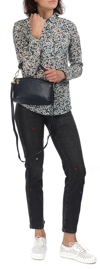 женская сумка натуральная кожа  корея