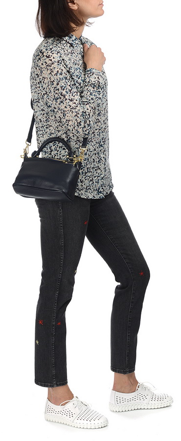 женская сумка натуральная кожа  корея