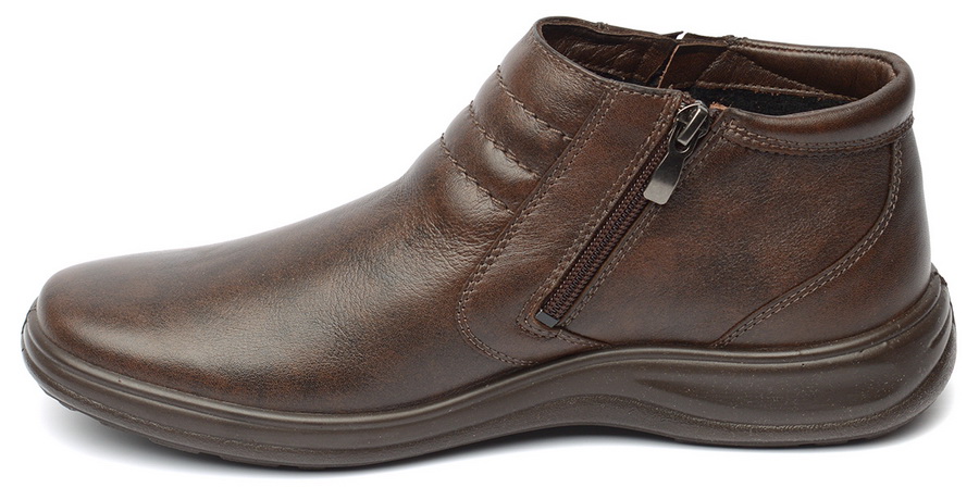 мужские ботинки натуральная кожа / байка росвест россия