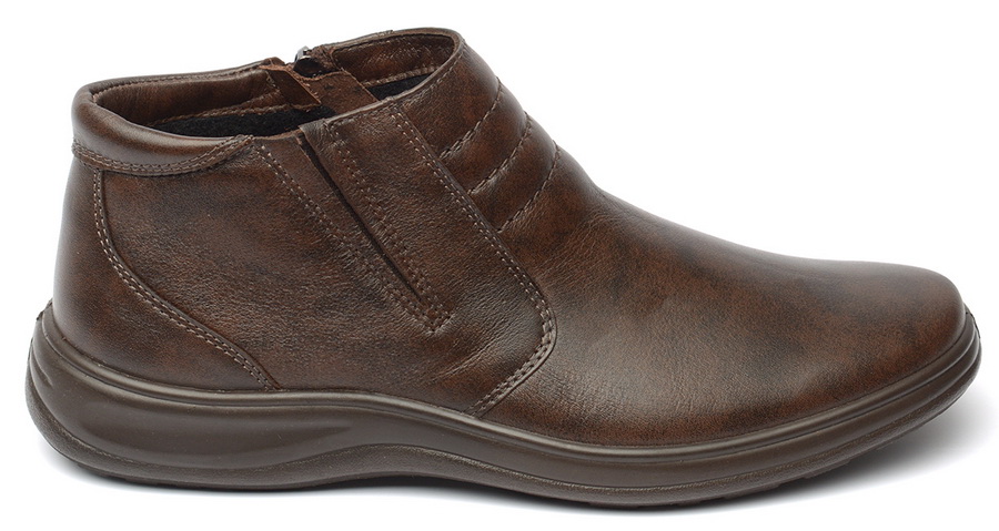 мужские ботинки натуральная кожа / байка росвест россия