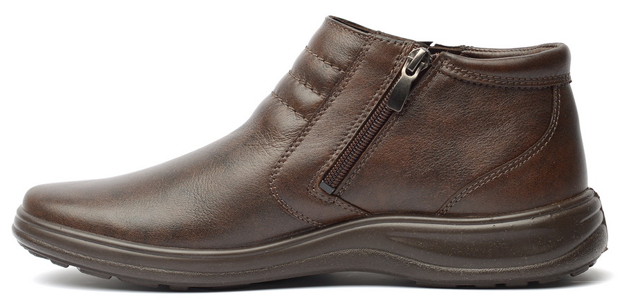 мужские ботинки натуральная кожа / байка росвест россия