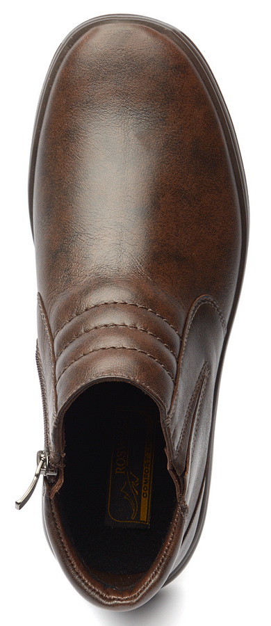 мужские ботинки натуральная кожа / байка росвест россия