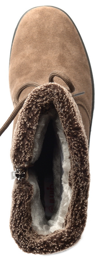 женские сапоги натуральная кожа (замша) / искусственный мех алми россия