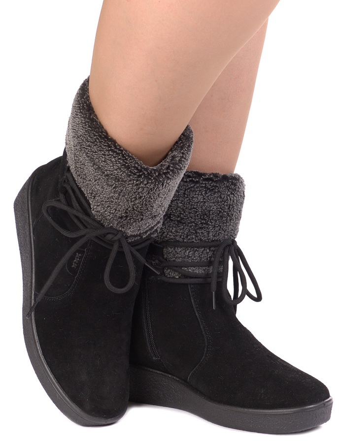 женские сапоги натуральная кожа/шерсть алми россия